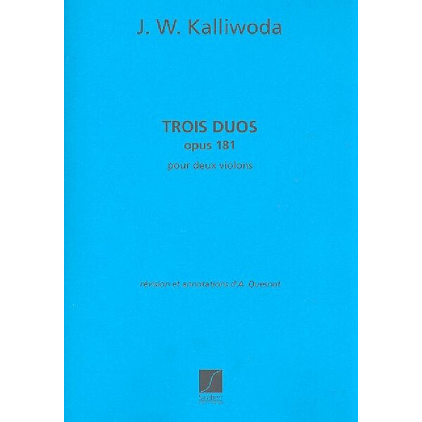 3 Duos op.181 für 2 Violinen