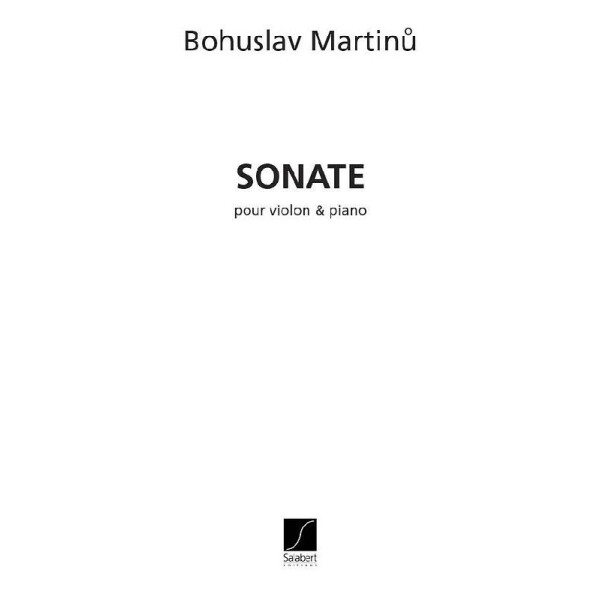 Sonate pour violon et piano