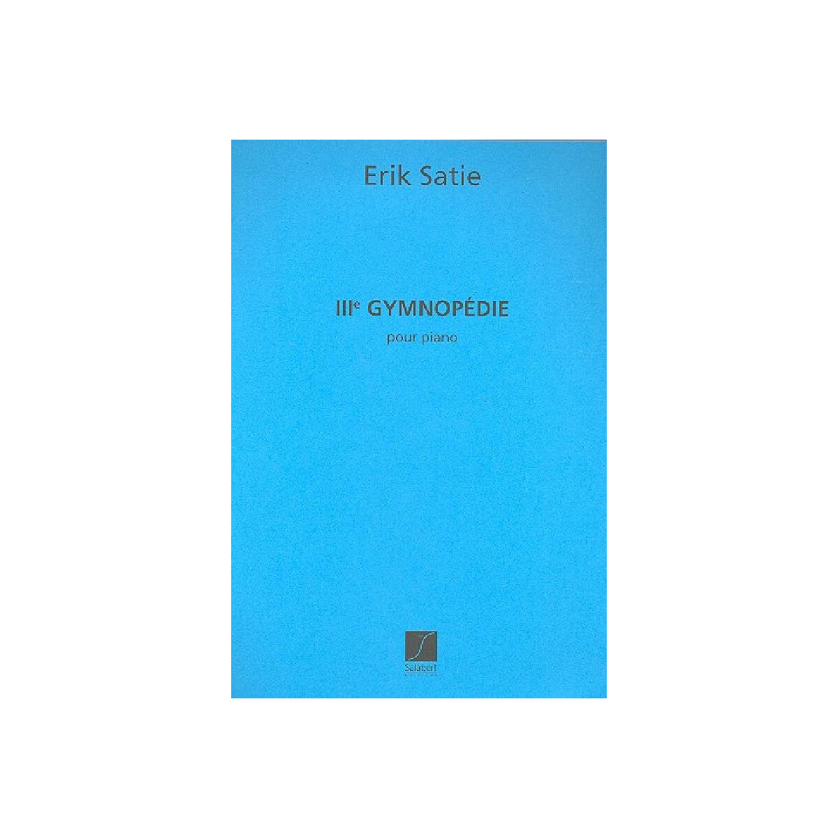 Gymnopedie Nr.3 für Klavier box