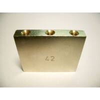 Gewa tremolo block Schaller, nickel-plated