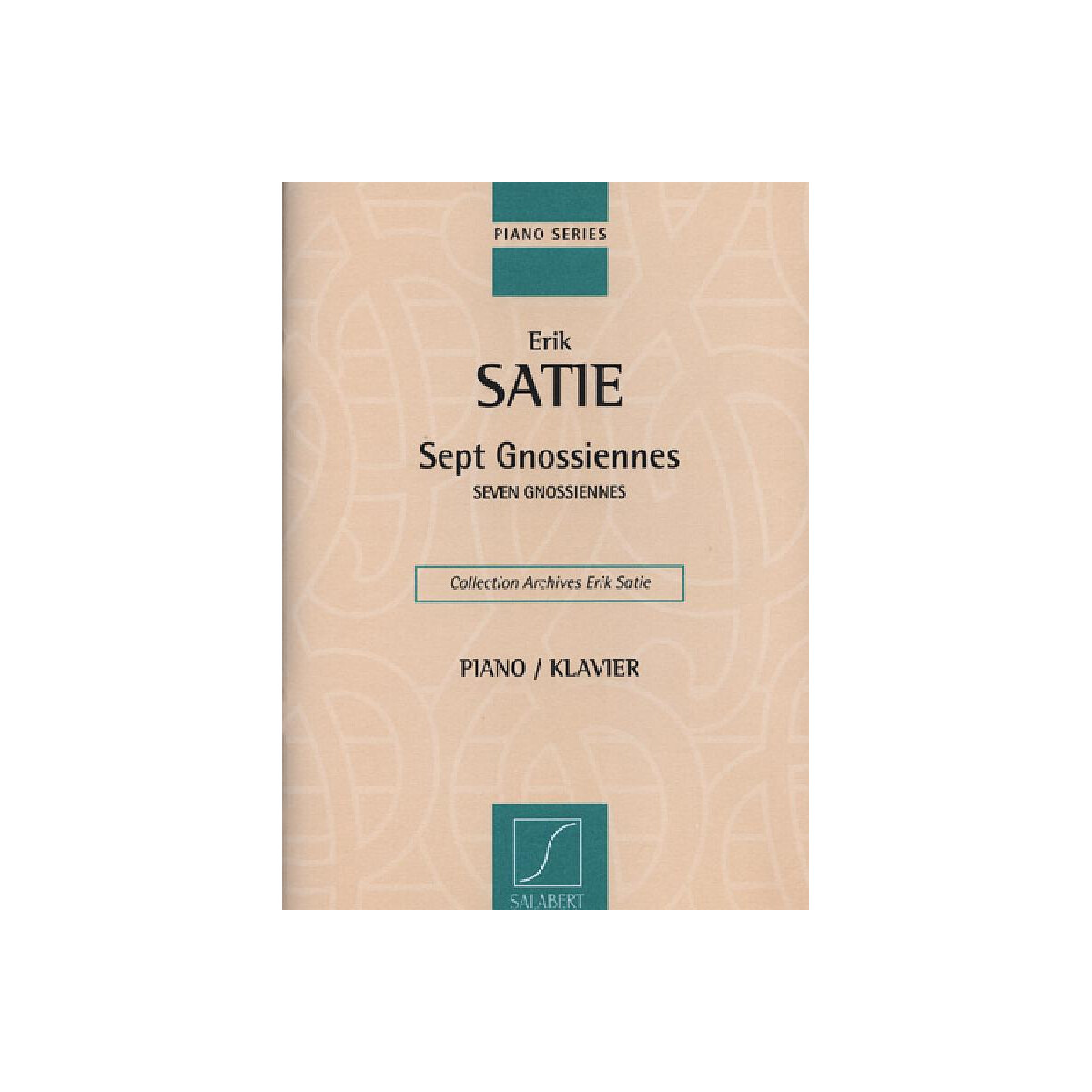 7 Gnossiennes pour piano box