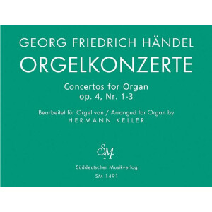 Konzerte op.4,1-3 f&uuml;r Orgel und