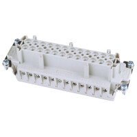 Ilme socket insert 24-pole 16A, screw terminal