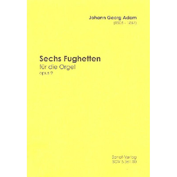 6 Fughetten op.9