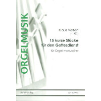 15 kurze Stücke für den Gottesdienst