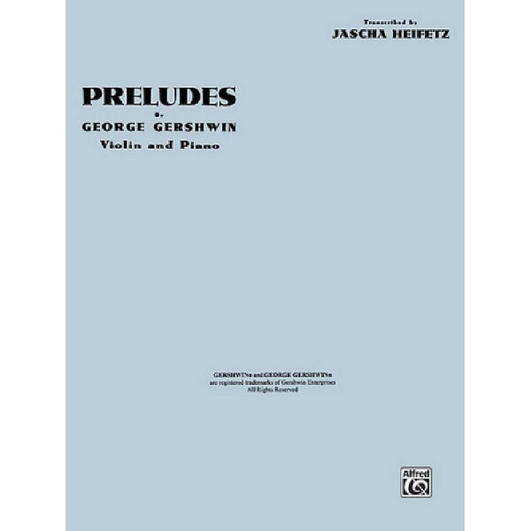 Preludes for violin and piano