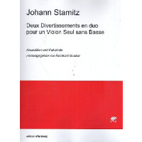 2 Divertissements en duo pour un violon sans basse