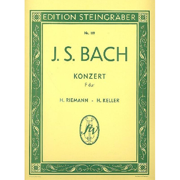 Konzert F-Dur für 2 Klaviere