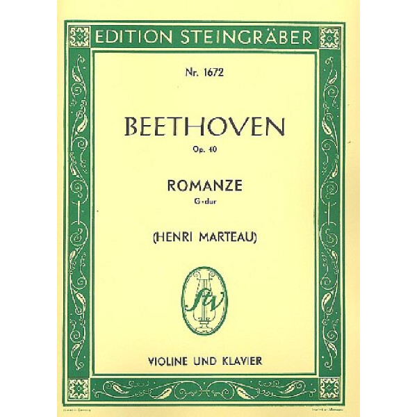 Romanze G-Dur op.40