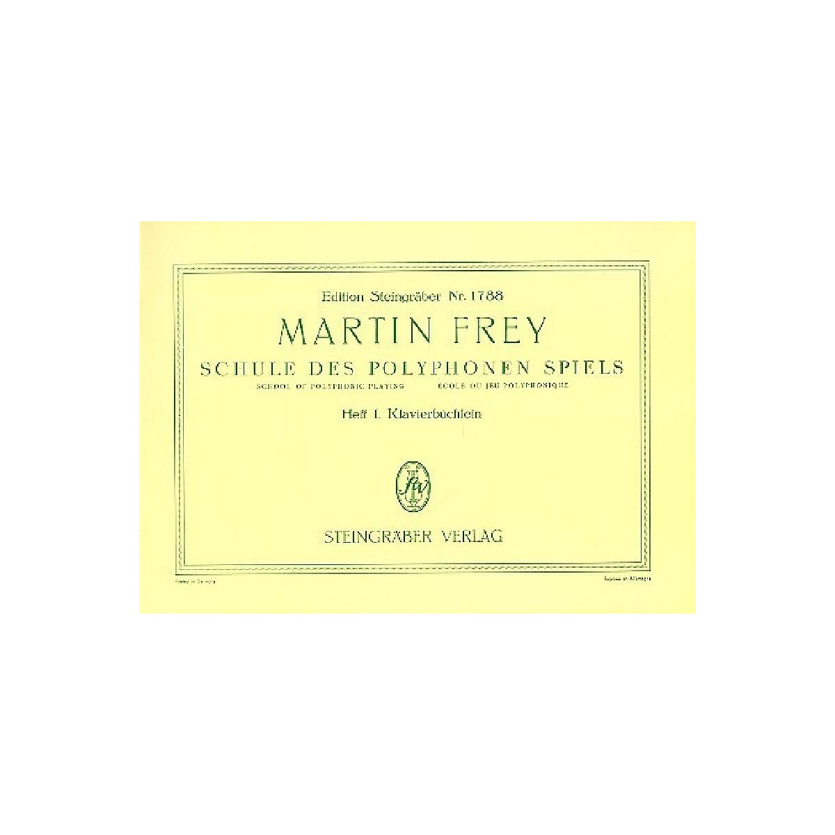 Schule des polyphonen Spiels op.32 Band  box