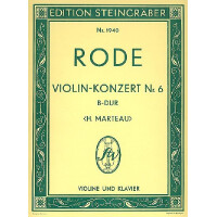 Konzert B-Dur Nr.6 für Violine