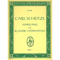 Lehrgang des Etüdenspiels Band 1 für Klavier