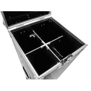 Roadinger Flightcase 4x Mikrofonständer