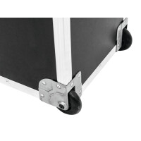 Roadinger Flightcase 4x Mikrofonständer