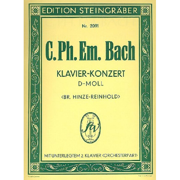 Konzert d-moll für Klavier und Orchester