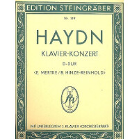 Konzert D-Dur für Klavier und Orchester