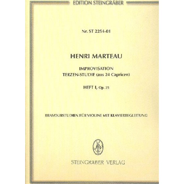 Improvisation op.25,1