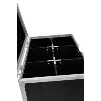 Roadinger Flightcase 6x Mikrofonständer