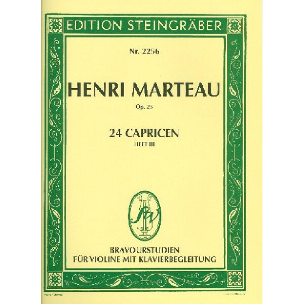 Bravour-Studien aus den Capricen op.25