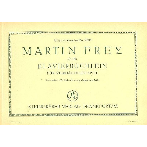 Klavierbüchlein op.70