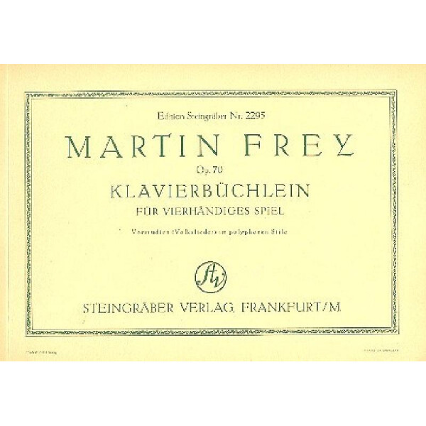 Klavierbüchlein op.70