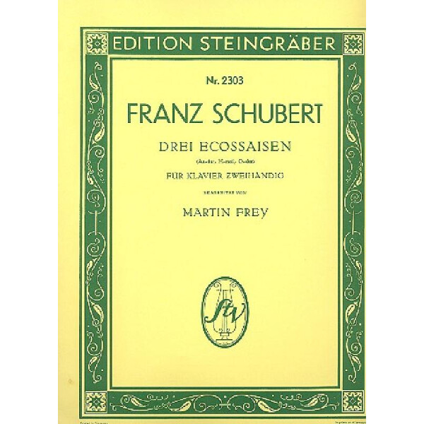 3 Ecossaisen für Klavier