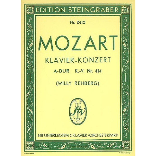 Konzert A-Dur KV414 für