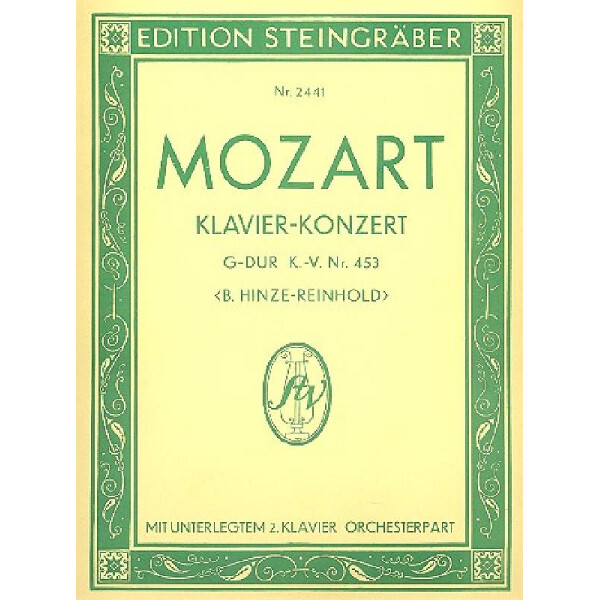 Konzert G-Dur KV453