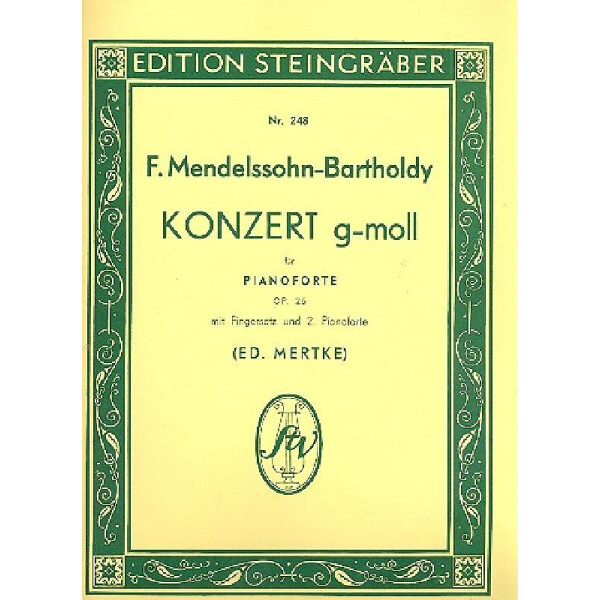 Konzert g-Moll op.25 für