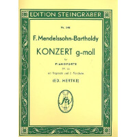 Konzert g-Moll op.25 für