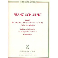 Sonate C-Dur Nr.14 D840 (mit Schluss)