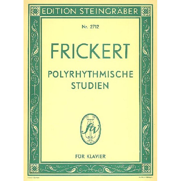 Polyrhythmische Studien für Klavier