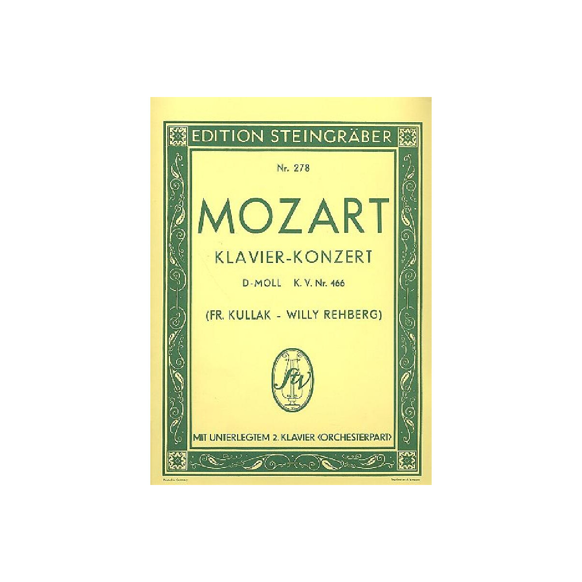 Konzert d-moll KV466 für Klavier un box