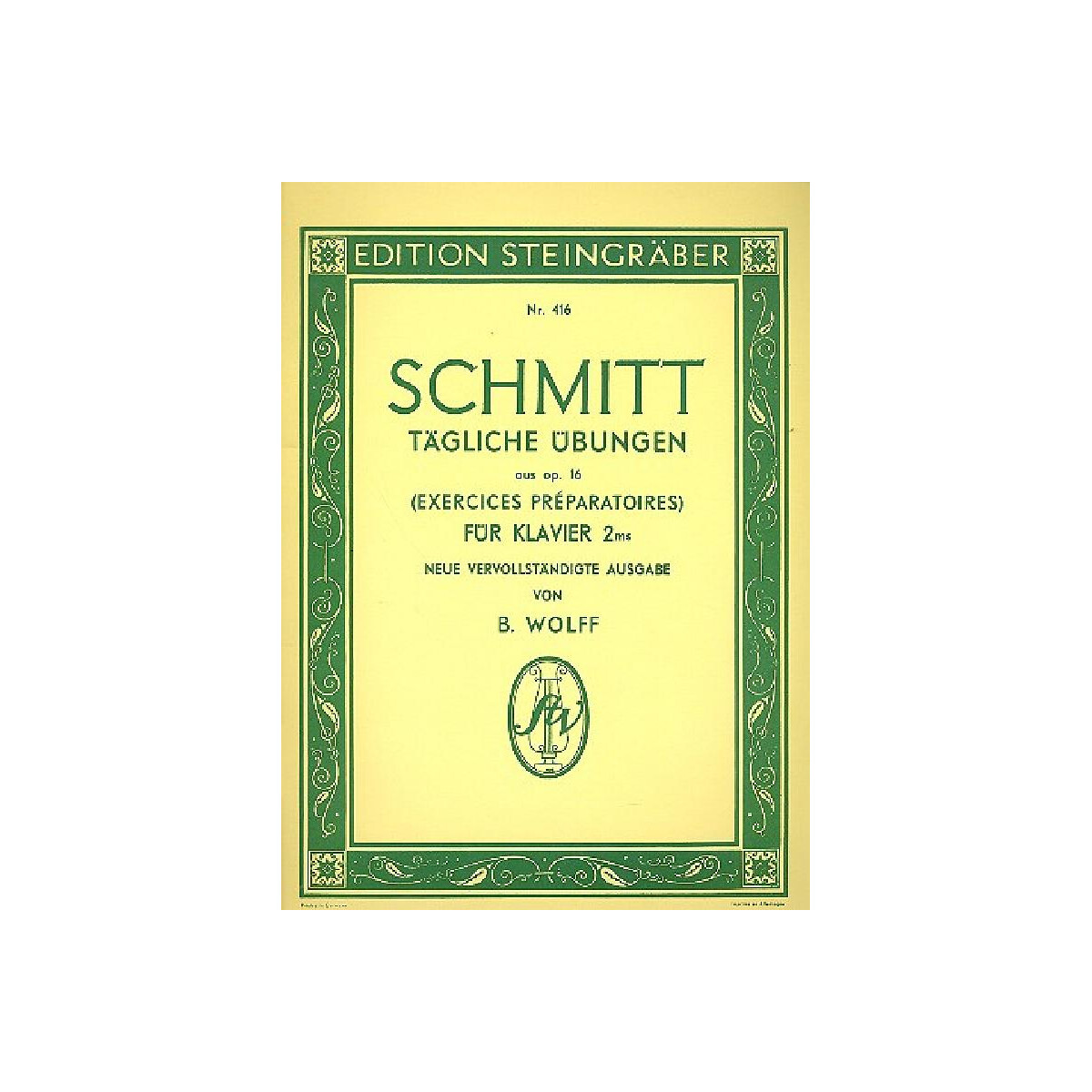 Tägliche Übungen aus op.16 box