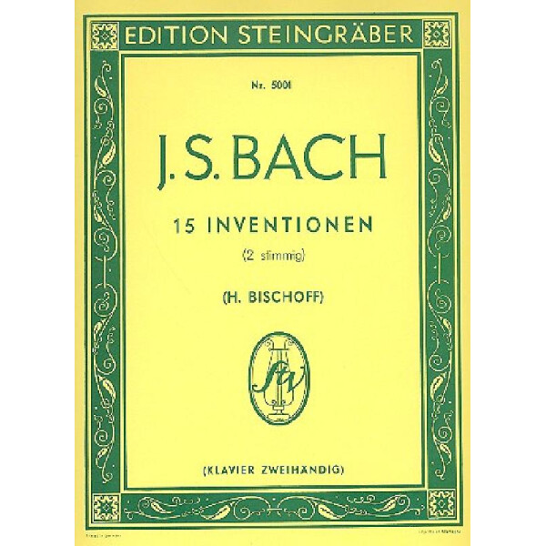 15 zweistimmige Inventionen