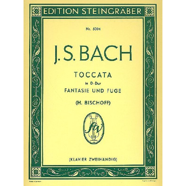 Toccata D-Dur für Klavier
