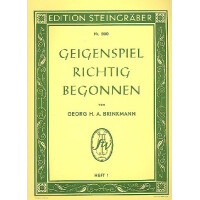 Geigenspiel richtig begonnen