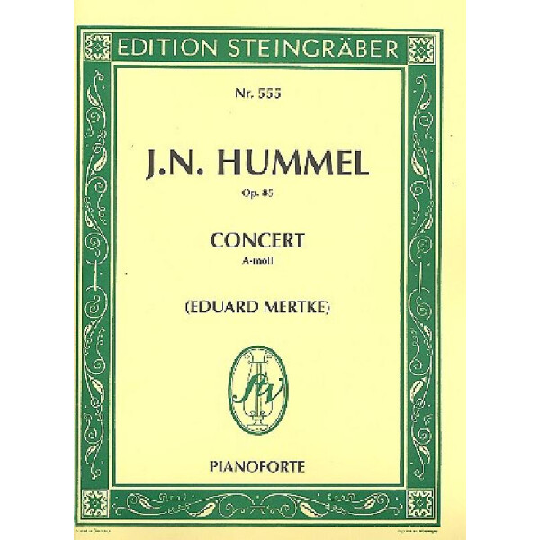 Konzert a-Moll op.85 für Klavier