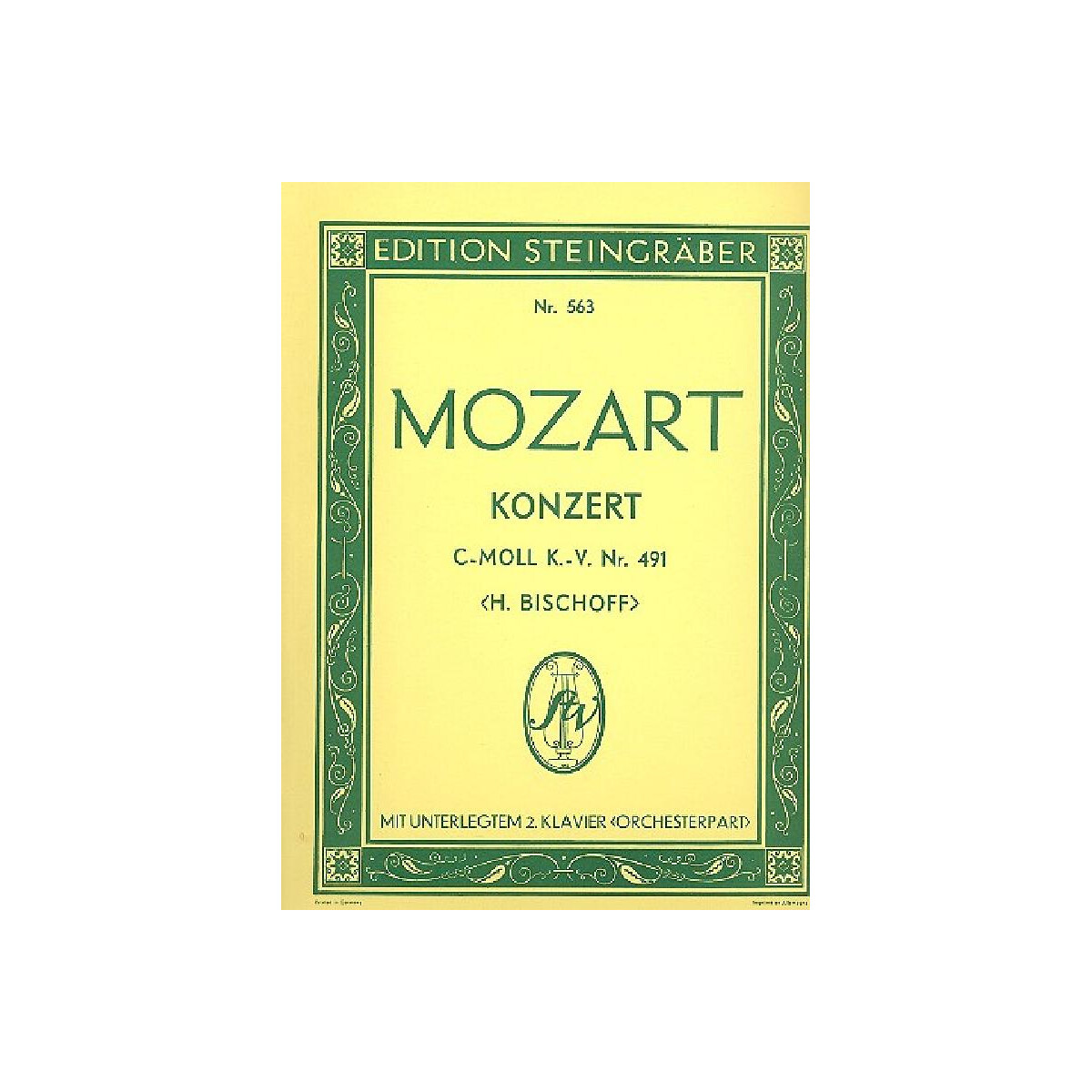 Konzert c-Moll KV491 für box