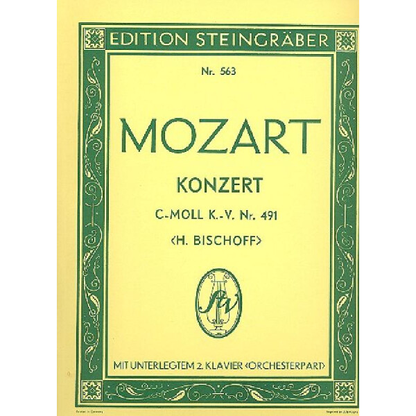 Konzert c-Moll KV491 für