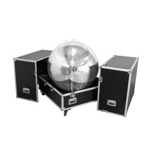 Roadinger Flightcase mirror ball 100cm