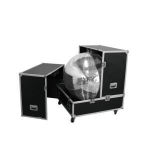 Roadinger Flightcase mirror ball 100cm