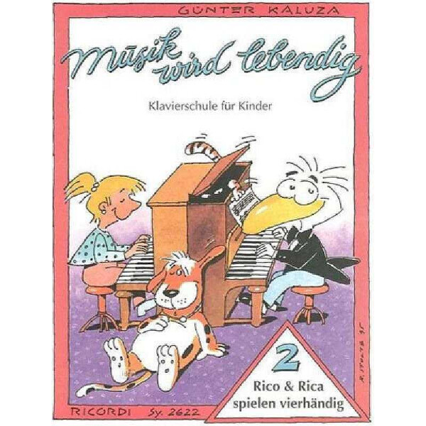 Rico und Rica spielen vierhändig