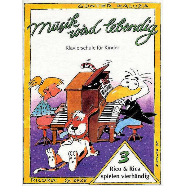 Rico und Rica spielen vierhändig