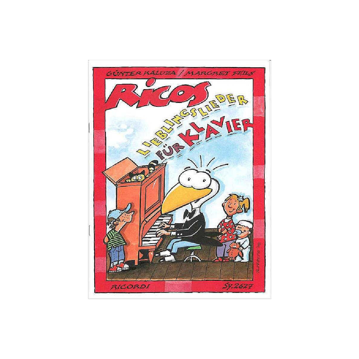 Ricos Lieblingslieder für Klavier box