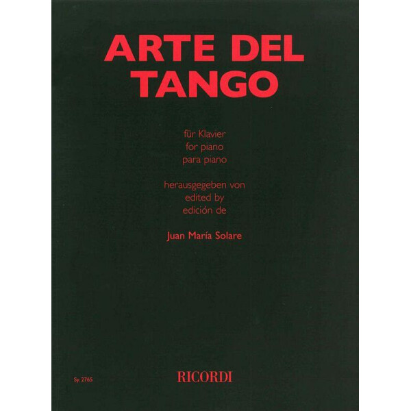 Arte del Tango für Klavier