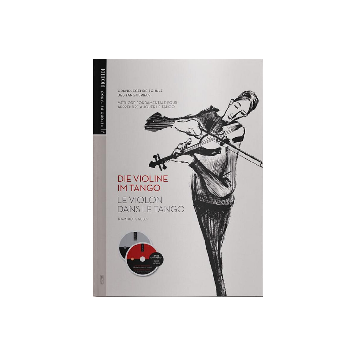 Die Violine im Tango (+2 CDs) (d/fr) box