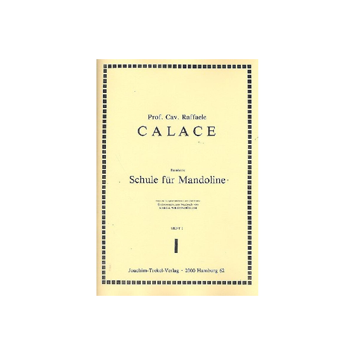 Berühmte Schule für Mandoline  box