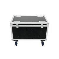 Roadinger Flightcase 4x Audience Blinder 2xCOB