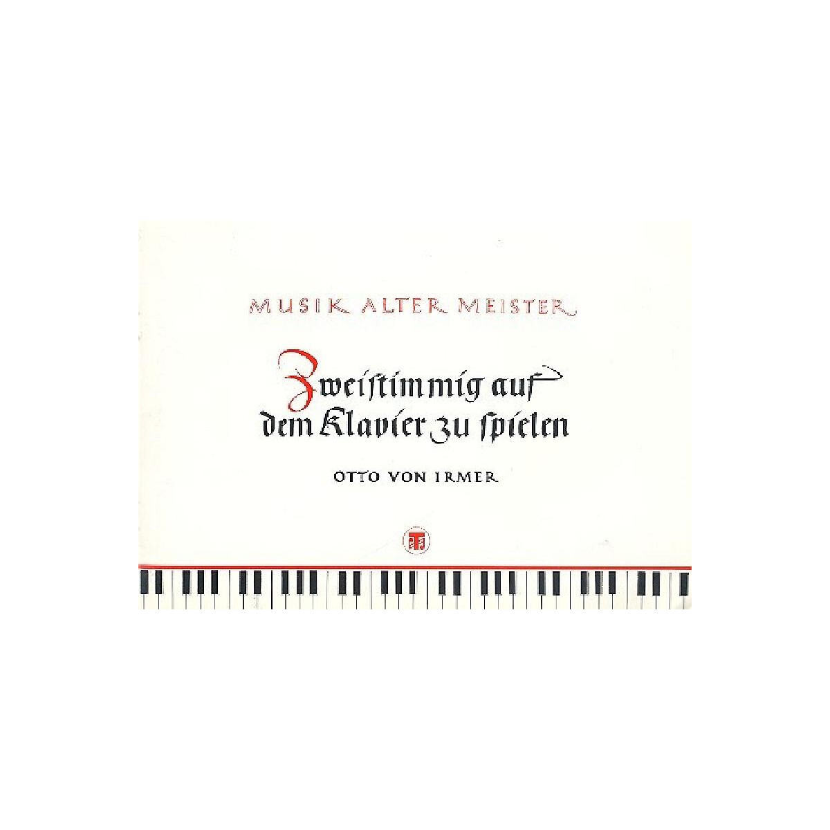 Zweistimmig auf dem Klavier zu box